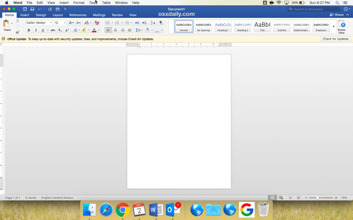 what is the current version of microsoft word for mac